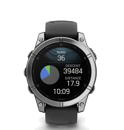 Pametni sat Garmin Fenix E 47 mm Amoled Stainless Steel, crni Pametni sat Garmin Fenix E 47 mm Amoled Stainless Steel, crni