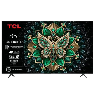 Televizor TCL 85" 85C6K 4K, QD-MINI LED, Google TV, 144HZ Televizor TCL 85" 85C6K 4K, QD-MINI LED, Google TV, 144HZ