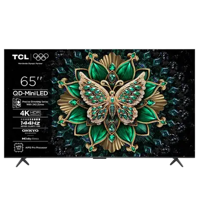 Televizor TCL 65" 65C6K 4K, QD-MINI LED, Google TV, 144HZ Televizor TCL 65" 65C6K 4K, QD-MINI LED, Google TV, 144HZ