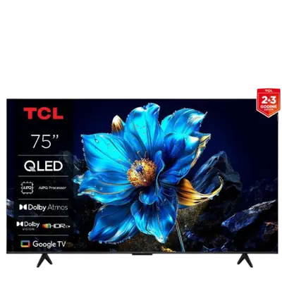 Televizor TCL Qled 75" 75P7K, Google TV Televizor TCL Qled 75" 75P7K, Google TV