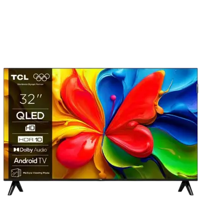 Televizor TCL Qled 32" 32S4K, HD, Android TV Televizor TCL Qled 32" 32S4K, HD, Android TV