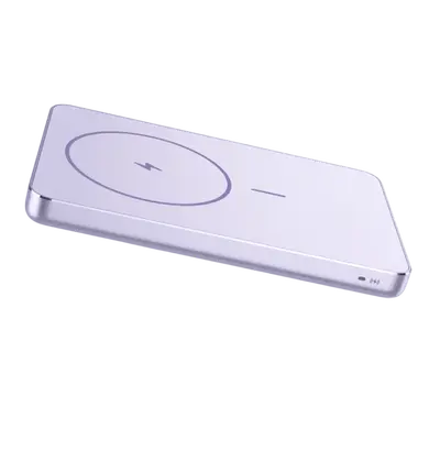 Prijenosna baterija Xiaomi Super Slim Magnetic Power Bank 5000, ljubičasta Prijenosna baterija Xiaomi Super Slim Magnetic Power Bank 5000, ljubičasta