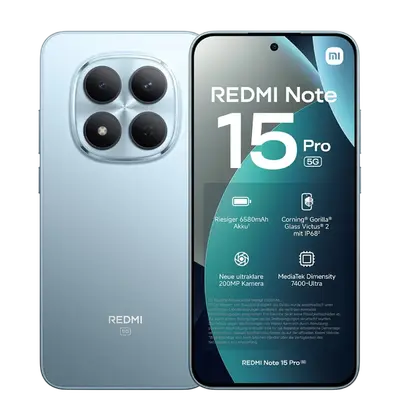 Mobitel Xiaomi Redmi Note 15 Pro 5G 8/256GB, plavi Mobitel Xiaomi Redmi Note 15 Pro 5G 8/256GB, plavi