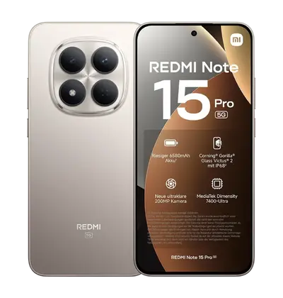 Mobitel Xiaomi Redmi Note 15 Pro 5G 8/256GB, srebrni Mobitel Xiaomi Redmi Note 15 Pro 5G 8/256GB, srebrni