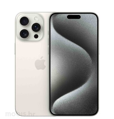 Apple Iphone 15 Pro Max 256gb: bijela, mobitel
