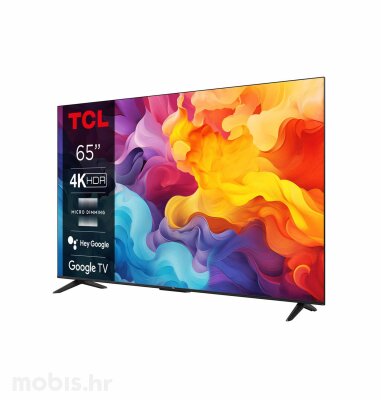 TCL LED TV 65" 65V6B, UHD, Google TV