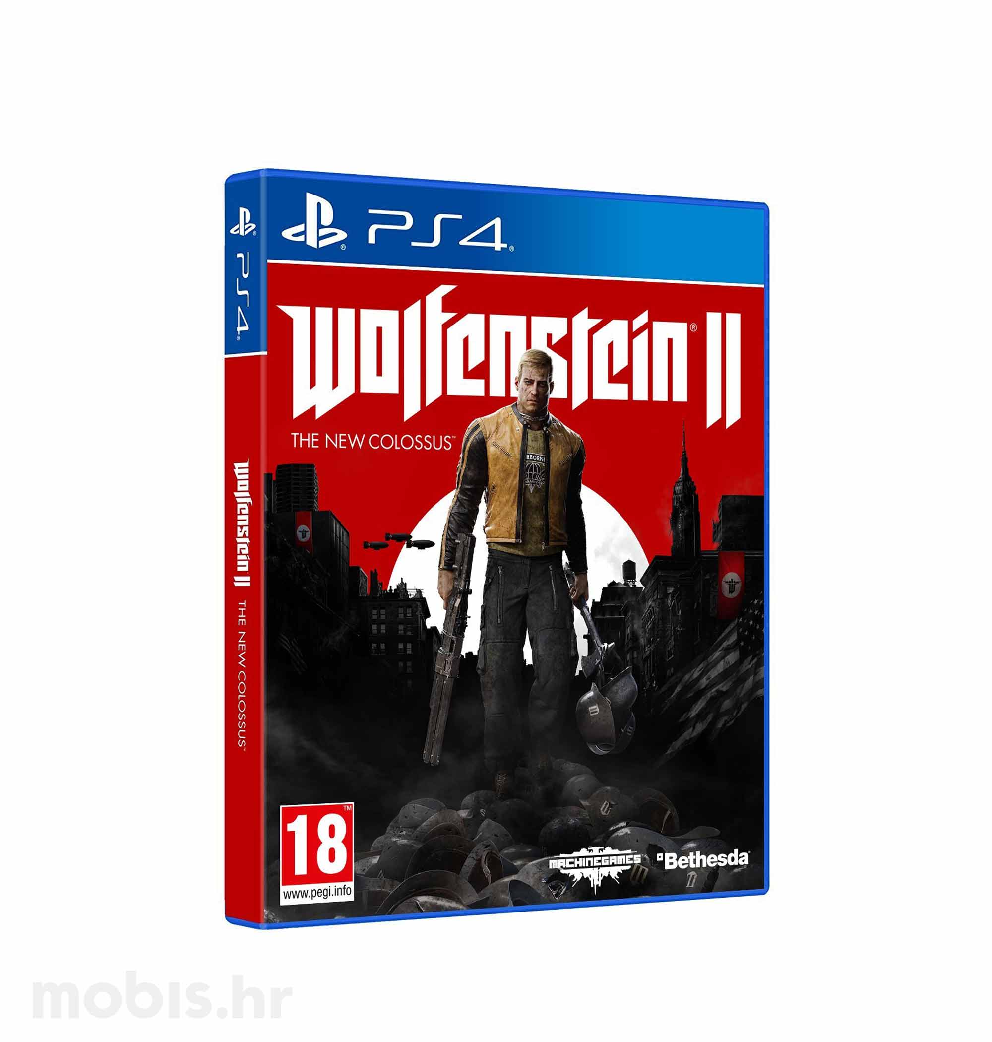 Ps4 wolfenstein 2 the shop new colossus