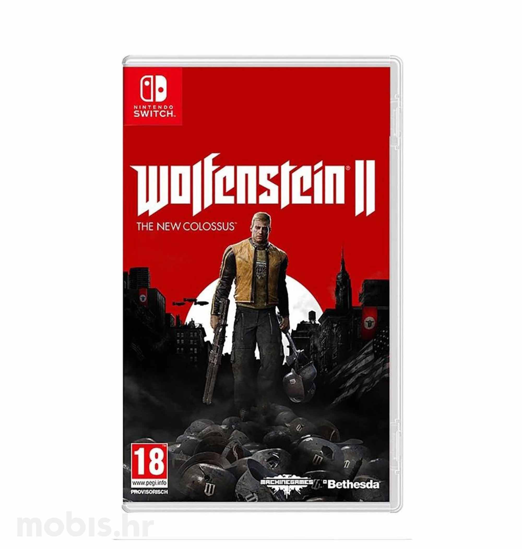 Nintendo switch wolfenstein the new outlet colossus