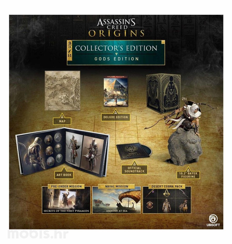 Assassin S Creed Origins Collectors Edition Igra Za Ps Gaming